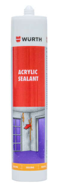صورة ACRYLIC SEALANT INTERIOR WHITE WURTH - 310 ML