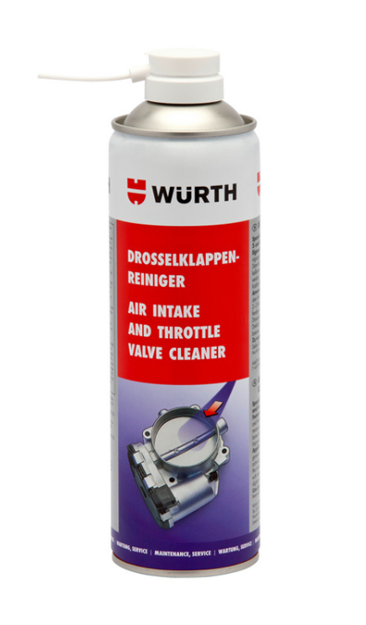 صورة Air Intake and Throttle Valve Cleaner - 500ML WURTH